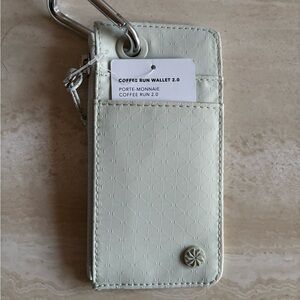 Athleta Coffee Run Wallet-Off White
